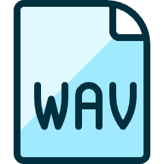 Audio File Wav Icon from Ultimate Duotone Set