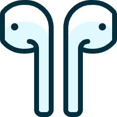 Earpods Icon from Ultimate Duotone Set
