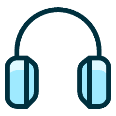 Headphones 1 Icon from Ultimate Duotone Set