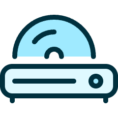 Cd Player Icon from Ultimate Duotone Set