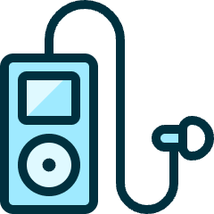 Ipod 1 Icon from Ultimate Duotone Set
