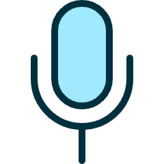 Microphone Icon from Ultimate Duotone Set