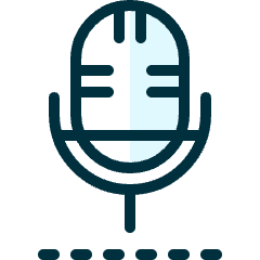 Microphone Podcast 1 Icon from Ultimate Duotone Set