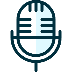 Microphone Podcast 2 Icon from Ultimate Duotone Set