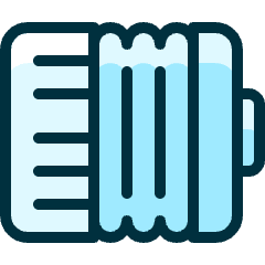 Instrument Accordian 1 Icon from Ultimate Duotone Set