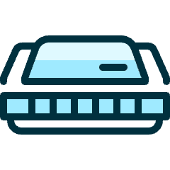 Instrument Harmonica Icon from Ultimate Duotone Set