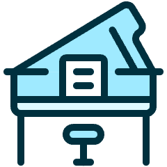 Instrument Piano Icon from Ultimate Duotone Set