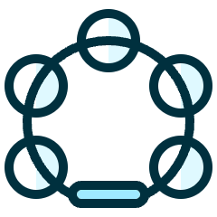 Instrument Tambourine 1 Icon from Ultimate Duotone Set