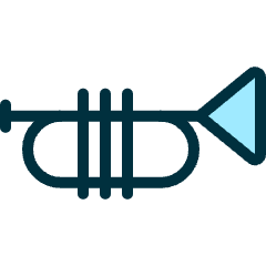 Instrument Trumpet Icon from Ultimate Duotone Set
