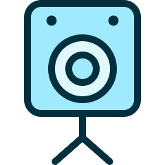 Speaker Stand Icon from Ultimate Duotone Set