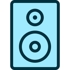 Speakers 1 Icon from Ultimate Duotone Set