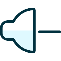 Volume Control Down 1 Icon from Ultimate Duotone Set