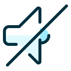 Volume Control Off Icon from Ultimate Duotone Set