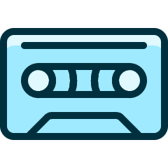 Walkman Cassette Icon from Ultimate Duotone Set