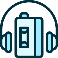 Walkman Heaphones 1 Icon from Ultimate Duotone Set