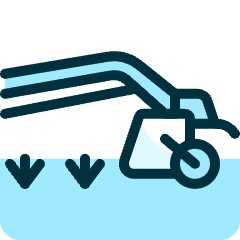 Agriculture Machine Harvester Icon from Ultimate Duotone Set