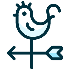 Farming Wind Cock 1 Icon from Ultimate Duotone Set