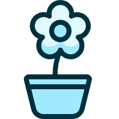 Flower Pot Icon from Ultimate Duotone Set