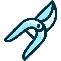 Gardening Scissors Icon from Ultimate Duotone Set