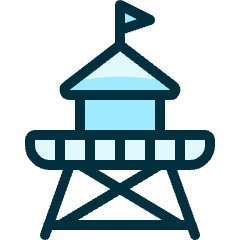 Outdoors Watch House Icon from Ultimate Duotone Set