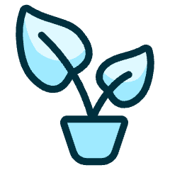 Plant Pot 1 Icon from Ultimate Duotone Set