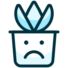 Plant Sad Icon from Ultimate Duotone Set