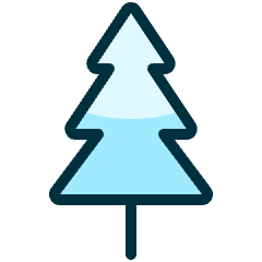 Tree Christmas Icon from Ultimate Duotone Set
