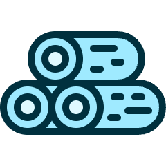 Trees Log Icon from Ultimate Duotone Set