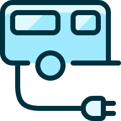 Camping Rv Icon from Ultimate Duotone Set