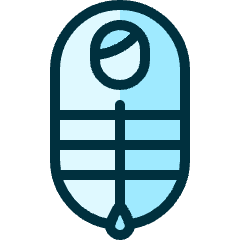 Camping Sleeping Bag Icon from Ultimate Duotone Set
