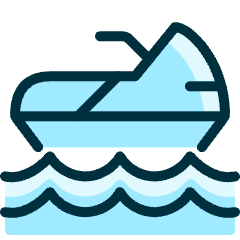 Nautic Sports Scooter Icon from Ultimate Duotone Set