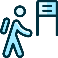 Trekking Goal Icon from Ultimate Duotone Set