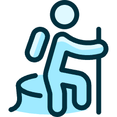 Trekking Top Icon from Ultimate Duotone Set