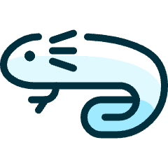 Amphibian Chameleon 2 Icon from Ultimate Duotone Set