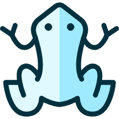 Amphibian Frog Body Icon from Ultimate Duotone Set