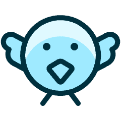 Bird Icon from Ultimate Duotone Set
