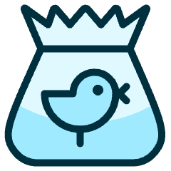 Bird Cage 1 Icon from Ultimate Duotone Set