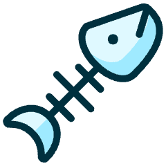 Cat Fish Toy Icon from Ultimate Duotone Set
