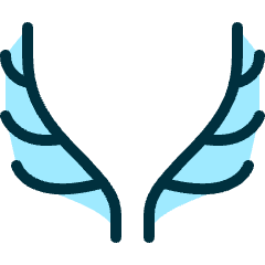Deer Antlers 1 Icon from Ultimate Duotone Set