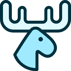 Moose Icon from Ultimate Duotone Set