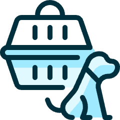 Dog Carrier Icon from Ultimate Duotone Set