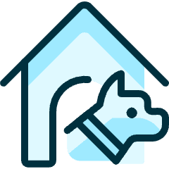 Dog House 1 Icon from Ultimate Duotone Set
