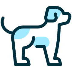 Dog Icon from Ultimate Duotone Set
