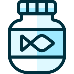 Fish Jar Icon from Ultimate Duotone Set