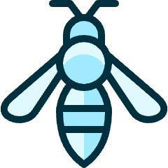 Flying Insect Bee 2 Icon from Ultimate Duotone Set