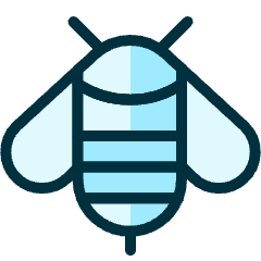 Flying Insect Bee 4 Icon from Ultimate Duotone Set