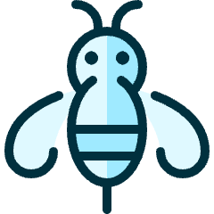 Flying Insect Bee Icon from Ultimate Duotone Set