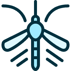 Flying Insect Dragonfly Icon from Ultimate Duotone Set