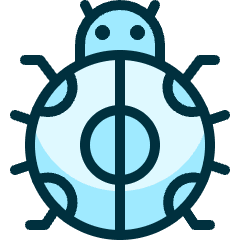 Flying Insect Ladybug Icon from Ultimate Duotone Set