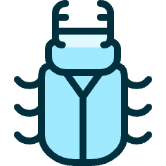 Insect 2 Icon from Ultimate Duotone Set